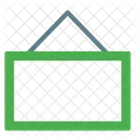 Hangend Brett Schild Symbol