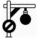 Hangend Zeichen Brett Symbol