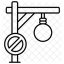 Hangend Zeichen Brett Symbol