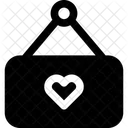 Hangend Zeichen Herz Symbol