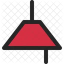 Hangelampe Deckenlampe Symbol