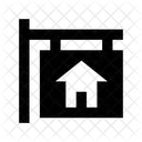 Hangend Zeichen Haus Symbol
