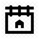 Hangend Zeichen Haus Symbol