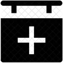Hangend Zeichen Gesundheitswesen Symbol