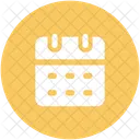 Hangend Kalender Zeit Symbol