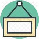 Hangend Rahmen Dekoration Symbol