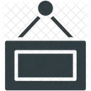 Hangend Rahmen Dekoration Symbol
