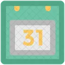 Hangend Kalender Zeit Symbol