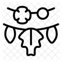 Hängendes Blatt  Symbol