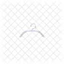 Hanger Simple Gray Icon