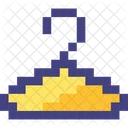 Pixel 8 Bit Hanger Icon