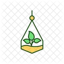 Hängendes Terrarium  Symbol