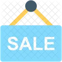 Hanging Signboard Sale Icon
