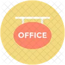 Hanging Sign Office Icon