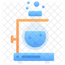 Hanging Flask Boiling Icon