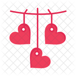Hanging Heart Icon