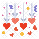 Hanging Hearts  Icon