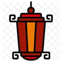Hanging Lantern Lamp Lantern Icon