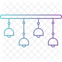 매달린 조명 천장 조명 장식 매달린 조명기구 아이콘