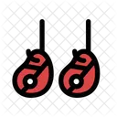 Hanging Meat Butcher Icono