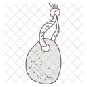 Hanging Napkin Fabric Bath Towel Icon
