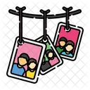 Hanging Photo  Icon