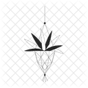 Hanging Planter Flowerpot Plant Hanging Plan Icon