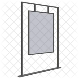 Hanging poster  Icon