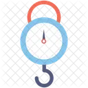 Hanging Scale Measuring Icon