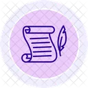 Hanging Scroll Icon