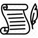Hanging Scroll Icon