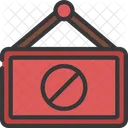 Hanging Signboard  Icon
