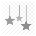 Hanging Stars Decoration Icon