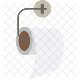 Hanging Toilet Paper  Icon