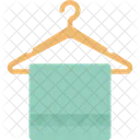 Bathroom Fabric Hanger Symbol