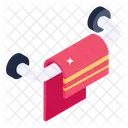Hanging Wipe Bath Towel Hanging Towel Icon