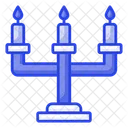 Hanukkah Menorah Jewish Icon