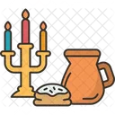 Hanukkah Jewish Holidays Icon