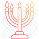 Hanukkah Menorah Icon