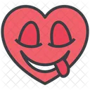 Heart Emoji Face 아이콘