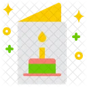 Happy Birthday Card Icon