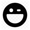 Happy Emoticon Man Icon