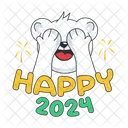 Happy 2024  Icône