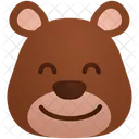 Happy Emoji Sticker Icon