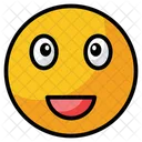 Happy Grateful Face Icon