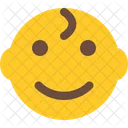 Happy Baby Smiley Icon