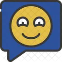 Happy Review Message Icon