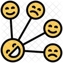 Happy Social Media Emojis Icon