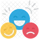Happy Social Media Emojis Icon