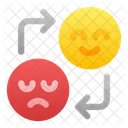 Happy Sad Depression Icon
